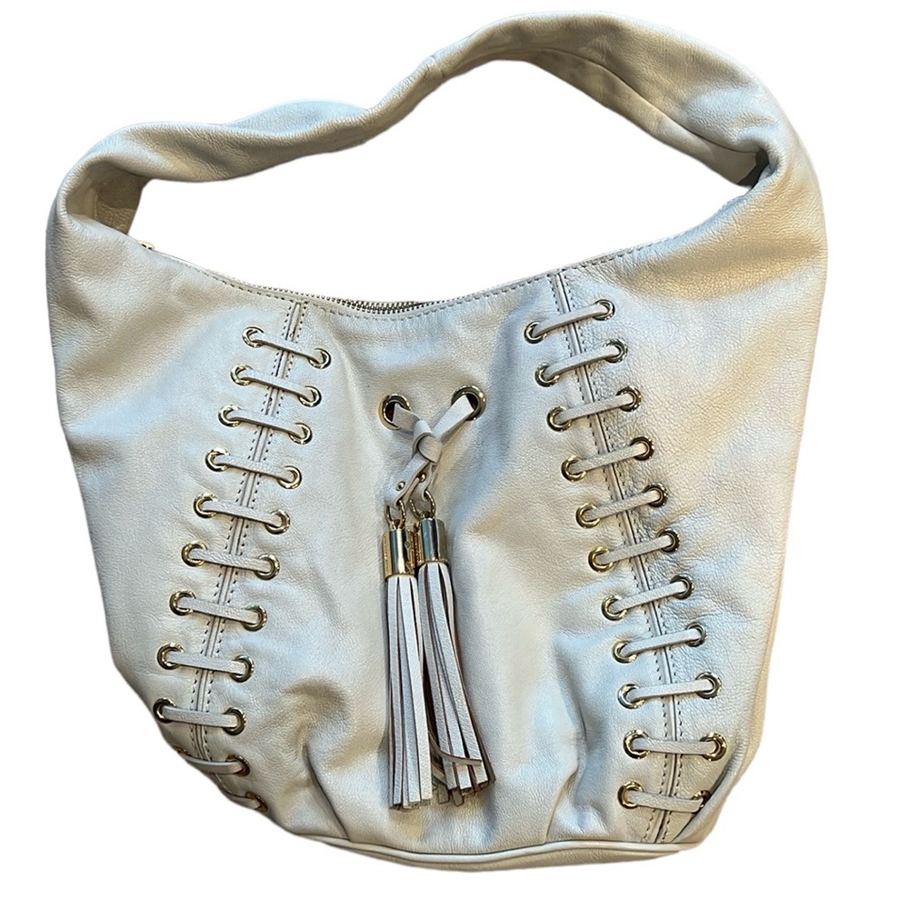 MICHAEL Michael Kors Cream Hobo Bag